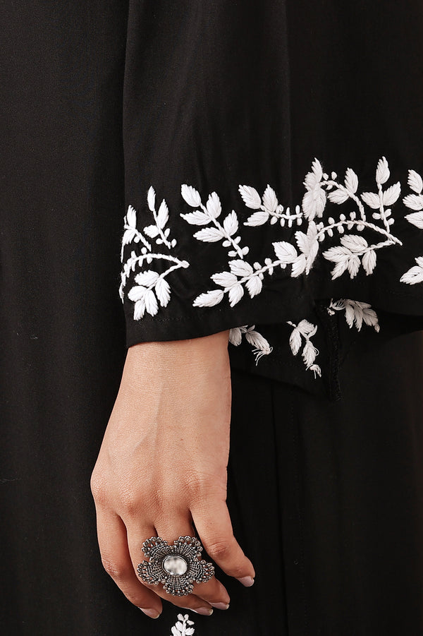 Black Kurta Pant Set
