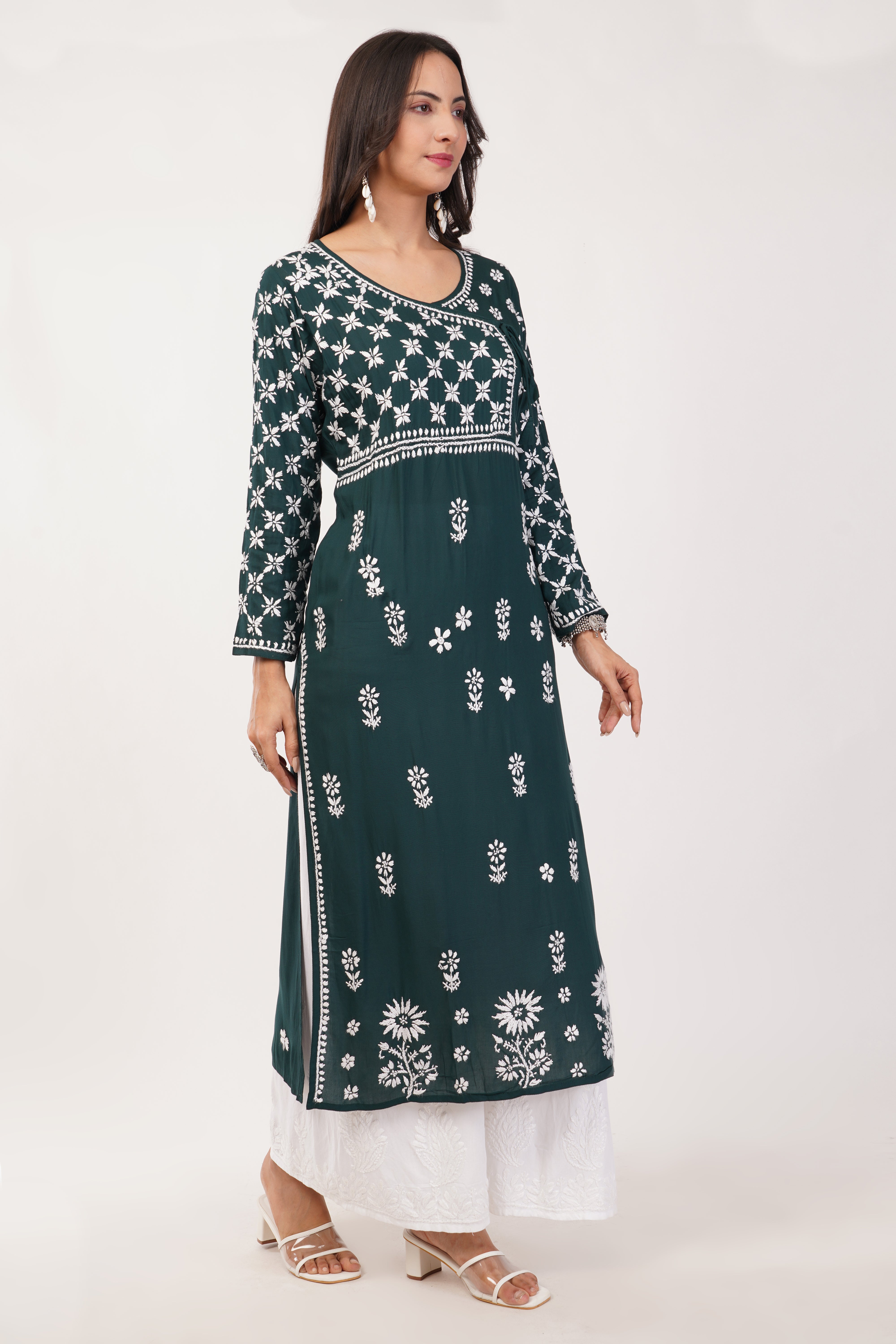 Forest Charm Mul Kurti
