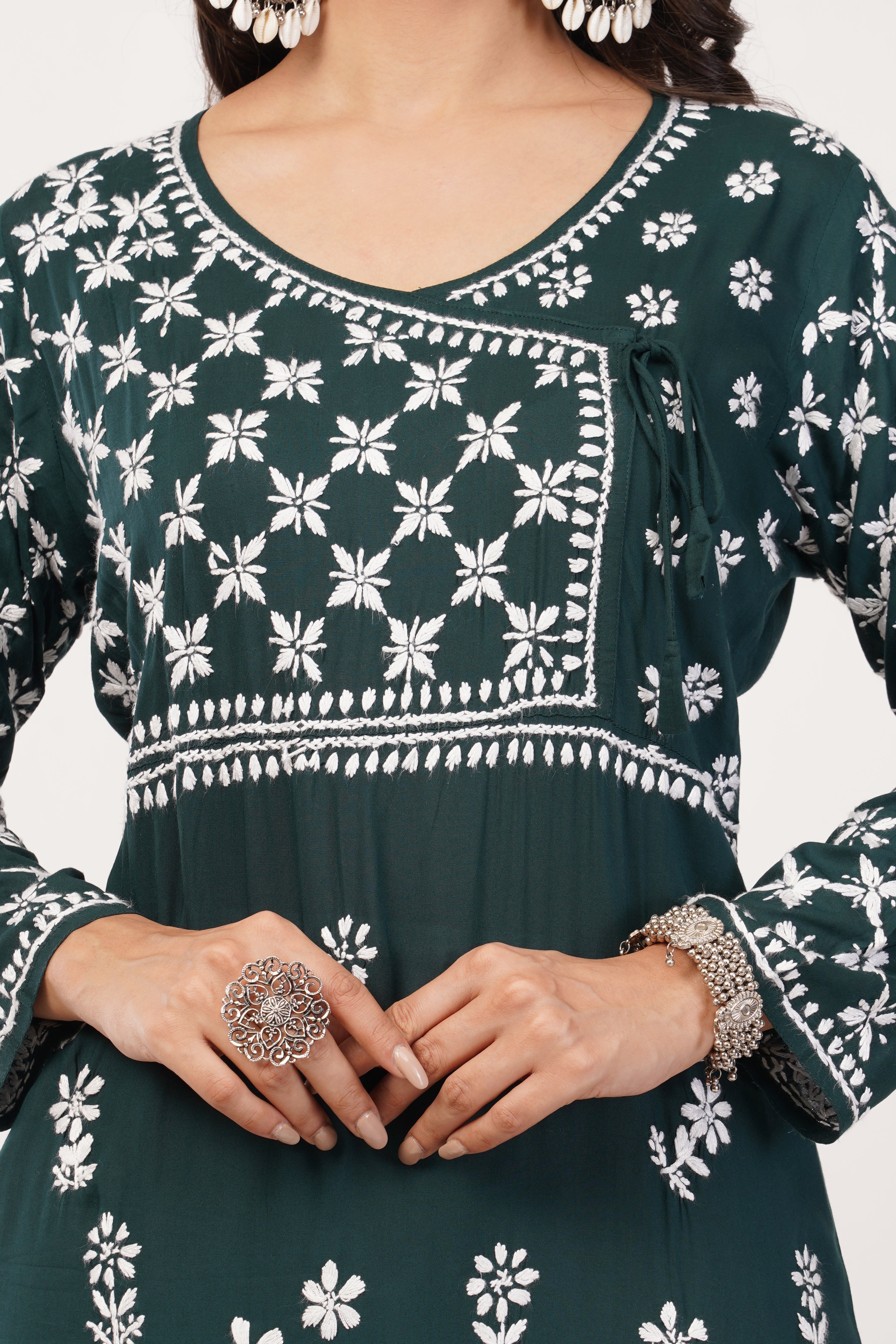 Forest Charm Mul Kurti